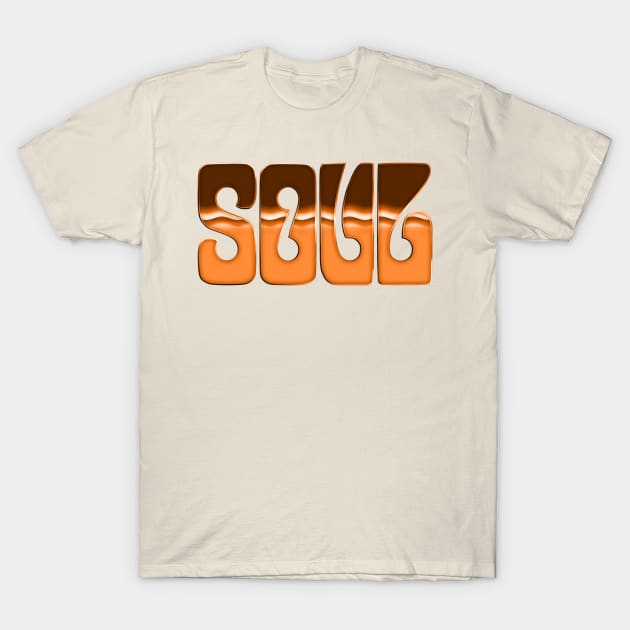 SOUL //// Retro Soul Music Fan T-Shirt by DankFutura